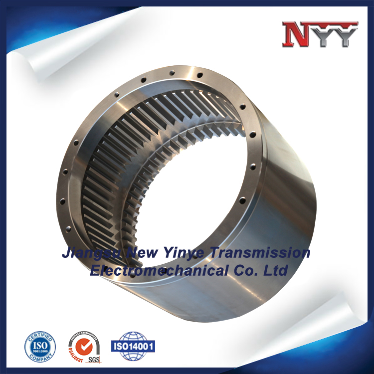Winch planetary gearbox ring gear